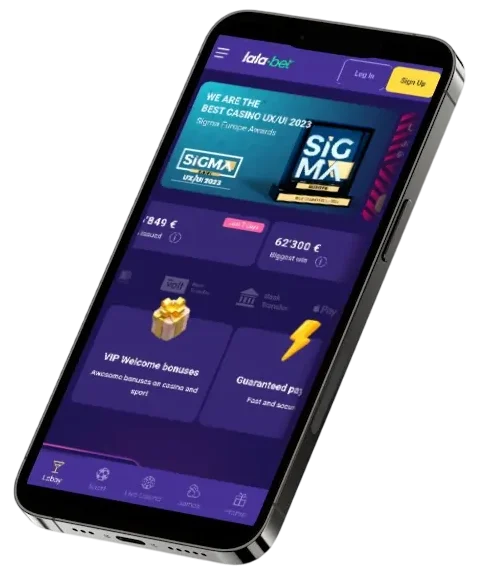 Lala Bet mobiele app